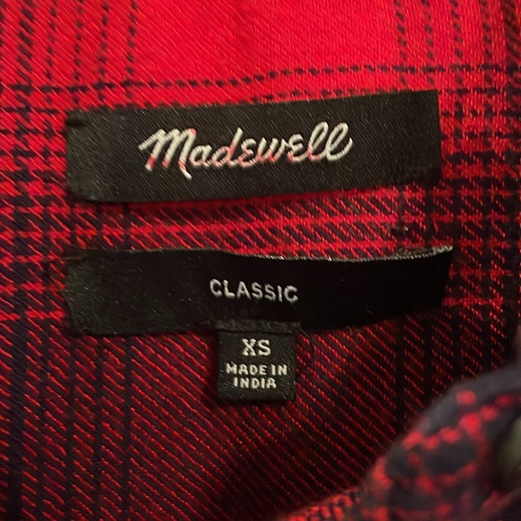 Madewell flannel shirt - Picture 2 of 8